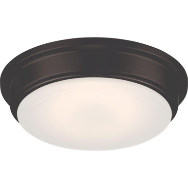 Haley 10W 2 LED 5 Inch Wide Outdoor Flush Mount by Nuvo - 62-11