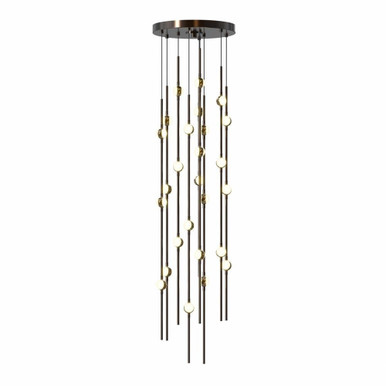 Constellation 52W 26 LED Short Pendant 39 Inch X 12 Inch Wide by Sonneman - 2162-S-J20