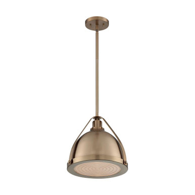 Barbett 1 Light Medium Pendant by Nuvo - 60-72-MP-12