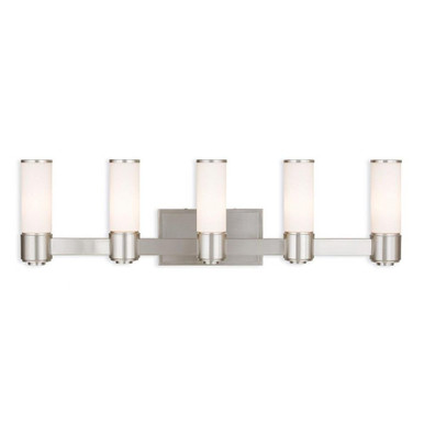 Weston 5 Light ADA Vanity Light by Livex - 52125
