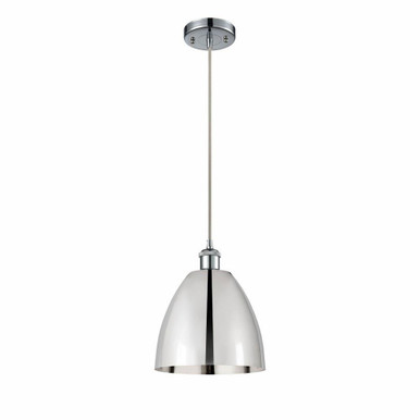 Metal Bristol 1 Light Small Pendant 12.88 Inch Tall by Innovations - 516-1P-MBD-9
