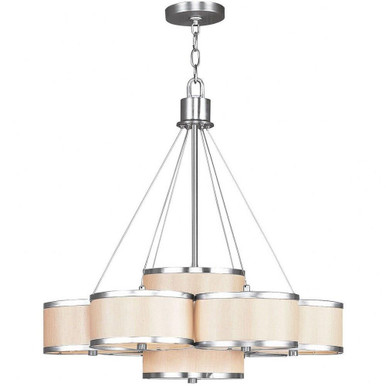 Park Ridge 3 Light 15 Inch Wide Flush Mount by Livex - 6345-70