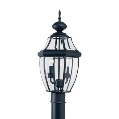 Two Light Outdoor Post Fixture 10 Inch by 21.5 Inch by Generation - 8229