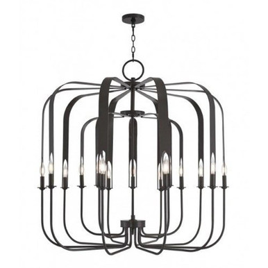 Addison 15 Light Oversized Foyer Chandelier by Livex - 51949