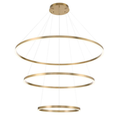 Spunto 165W 3 LED Grand Chandelier 1.5 Inch X 60.75 Inch Wide by Eurofase - 31474-038
