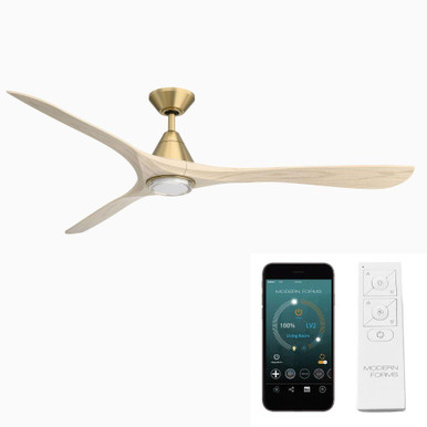 Carve 3 Blade Ceiling Fan 15 Inch Tall and 72 Inch Wide by Modern Forms - FR-D2504-72