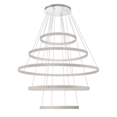 Verdura 1 Light Oversized 5 Tier Chandelier by Eurofase - 43901