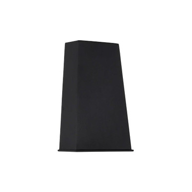 Ansel 15W 1 LED Outdoor Wall Lantern 12.5 Inch Tall by Capital - 955012BK-LD
