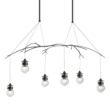Kiwi 6 Light Contemporary Large Pendant by Hubbardton Forge - 136560HF