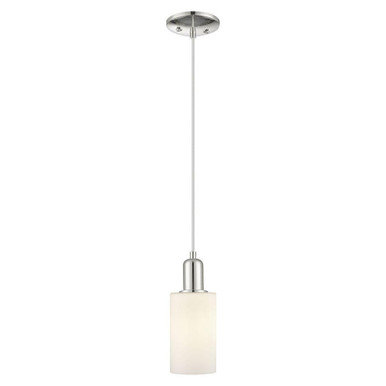 Clymer 1 Light Cord Hung Mini Pendant 9.7 Inch X 4.88 Inch by Innovations - 716-1P-G80