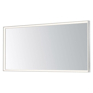 Bevel 66W 1 LED Mirror 28 Inch Tall and 60 Inch Wide by ET2 - E42064