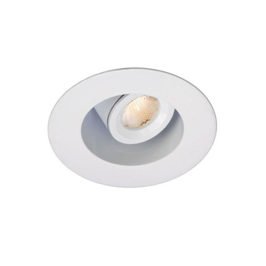 LEDme 4W 1 LED Round Adjustable Downlight 3.13 Inch and 15 Inch Wide by WAC - HR-LED212E