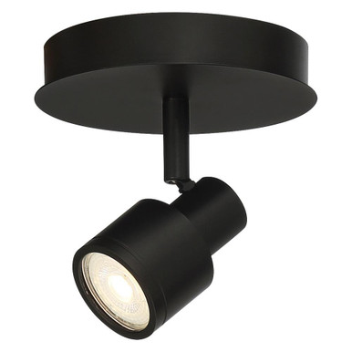 Lincoln 6W 1 Light 6 Inch Wide Flush Mount by Access - 63071LEDDLP-MBL