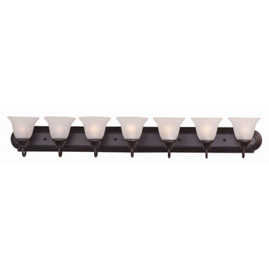 Essentials 801X 7 Light Vanity Light by Maxim - 8016