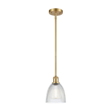 Castile 1 Light Mini Pendant 9 Inch Tall and 6 Inch Wide by Innovations - 516-1S-G38