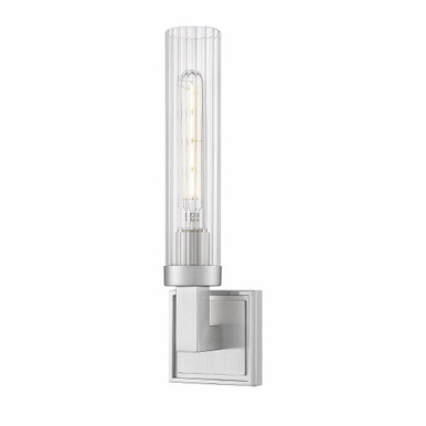 Beau 1 Light Wall Sconce 16.75 Inch Tall and 4.5 Inch Wide By Z-Lite - 740-1S