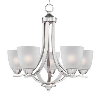 Axis 5 Light Medium Chandelier by Maxim - 11225F