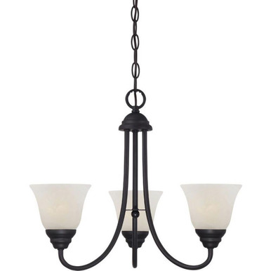 Kendall 3 Light Medium Chandelier by Designers Fountain - 85183