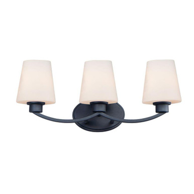 Shelter 3 Light Vanity Light by Maxim - 11833