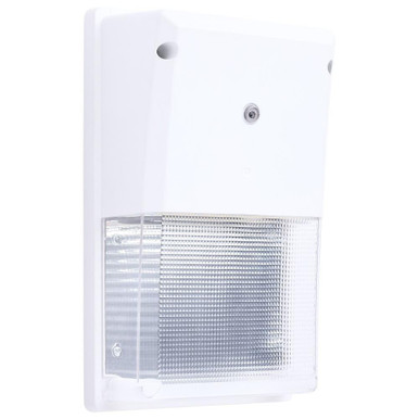 20W LED Turtle Friendly Small Wall Pack 8.7 Inch and 5.35 Inch Wide by Nuvo - 65/889