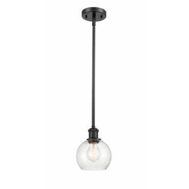 Athens 1 Light Mini Pendant 7.88 Inch Tall by Innovations - 516-1S-G12-6