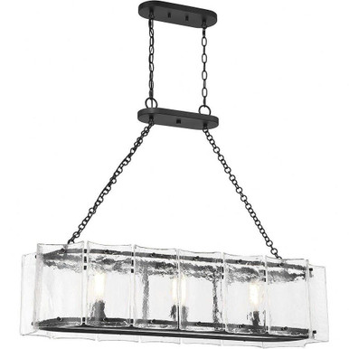 Genry 3 Light Nature Inspired Linear Chandelier by Savoy House - 1-8203-3
