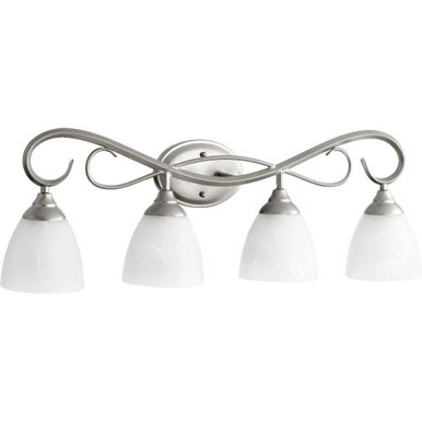 Powell 4 Light Vanity Light by Quorum - 5108-4