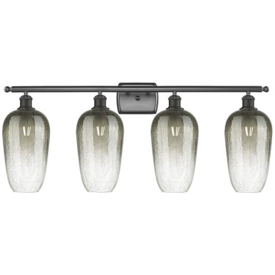 Brookhaven Flute 4 Light Bath Vanity 16 Inch X 37 Inch by Innovations - 516-4W-G484-7