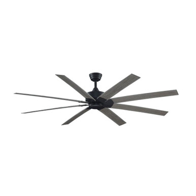 Levon Custom 8 Blade Ceiling Fan with Light Kit 72 Inch Wide by Fanimation - FPD7912-72