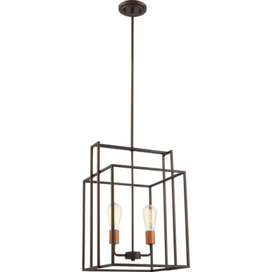 Lake 2 Light Medium Pendant by Nuvo - 60-585LK2S
