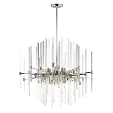 Divine 8 Light Large Chandelier by Maxim - 38406CLPN