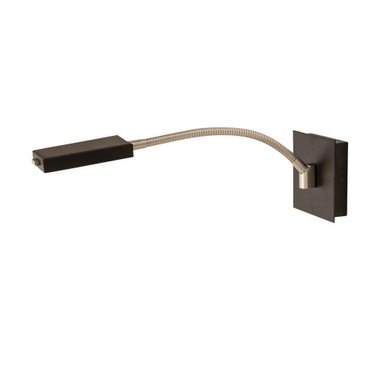Lewis 1 LED Wall Sconce by House of Troy - LEW875-BLK