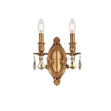 Rosalia 2 Light Wall Sconce by Elegant - 9202W9