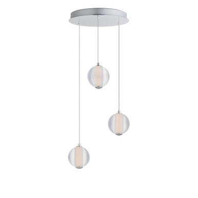 Rhythm 15W 3 LED Light Medium Pendant by ET2 - E24643