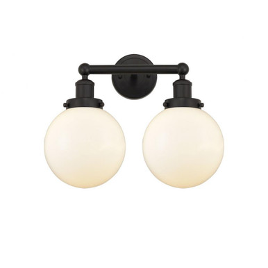 Beacon 2 Light G20 Industrial Vanity Light 15.5 Inch Wide by Innovations - 616-2W-G20-8