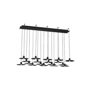 Eaves 18 Light Small Chandelier by VC Modern 700TRSPEVS18TB-LED930277 - 700TRSPEVS18TB-LED930277