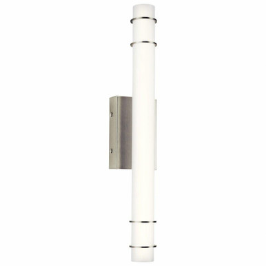 Korona 1 Light Linear Vanity Light 24.75 Inch Wide by Kichler - 11253NILED