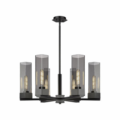 Claverack 6 Light Large Chandelier by Innovations 427-6CR-G427-14 - 427-6CR-G427-14