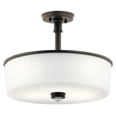 Joelson 3 Light Large Semi Flush Mount by Kichler - 43925
