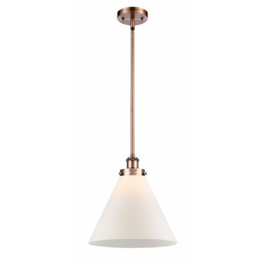 Cone 1 Light Medium Pendant by Innovations 916-1S-G4-L-L - 916-1S-G4-L-L