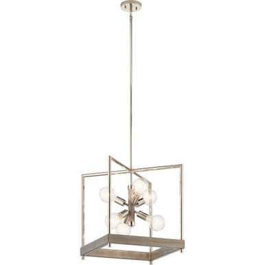 Tanis 6 Light Large Foyer Pendant by Kichler - 52092