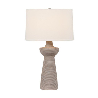 Osgood 1 Light Table Lamp 29 Inch Tall and 17 Inch Wide by Troy - PTL1329-PBR/CKS