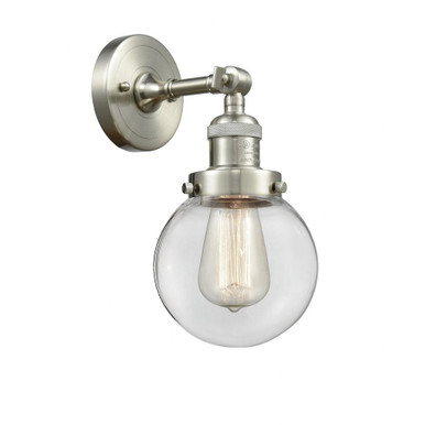 Beacon 1 Light Industrial Wall Sconce 12 Inch Wide by Innovations - 203-G20-6