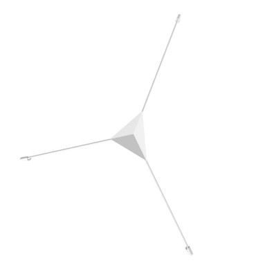 Abstract LED 41 Inch Wide Small Flush Mount by Sonneman - 2181-S
