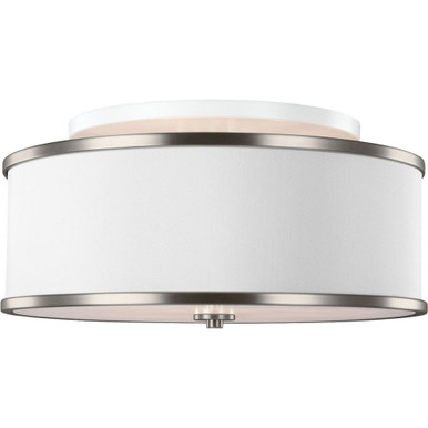Lennon 3 Light 20 Inch Wide Semi Flush Mount by Visual Comfort Studio - SF339