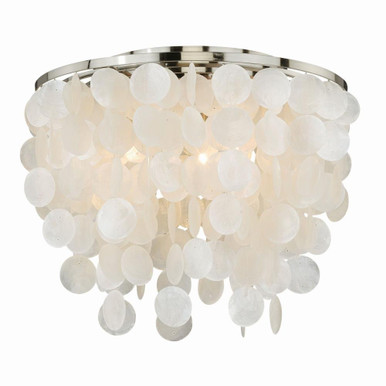 Elsa 3 Light 7 Inch Wide Flush Mount by Vaxcel - C0079