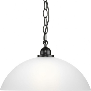 Classic 1 Light Medium Pendant by Progress P500149-31M - P500149-31M
