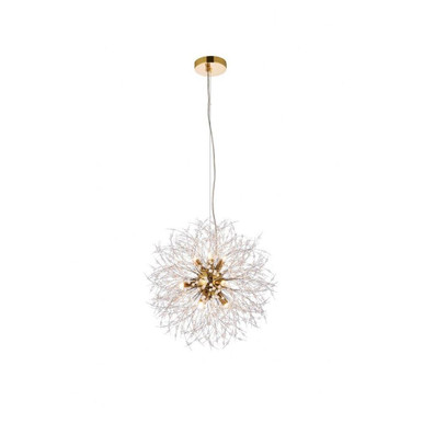 Solace 9 Light Large Pendant by Elegant - 3507D18