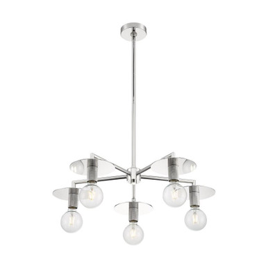 Bizet 5 Light Large Chandelier by Nuvo - 60-72-5C