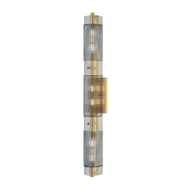 Duoro 6 Light Bath Vanity 31.5 Inch Tall and 4.25 Inch Wide by Corbett - 562-06-VB